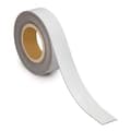 Miniatyrbild 1 av 3: Klippt magnetband 40 mm x 10m Tjocklek 1 mm Vit