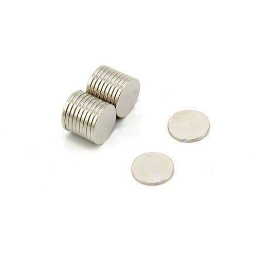 Magnet Expert-paket med 20 neodymmagneter N42 Styrka 0,5 kg 10 x 1 mm