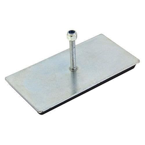 Magnet Expert ® 104 x 53 x 8 mm gummikudde, 8 kg vidhäftningskraft - F448