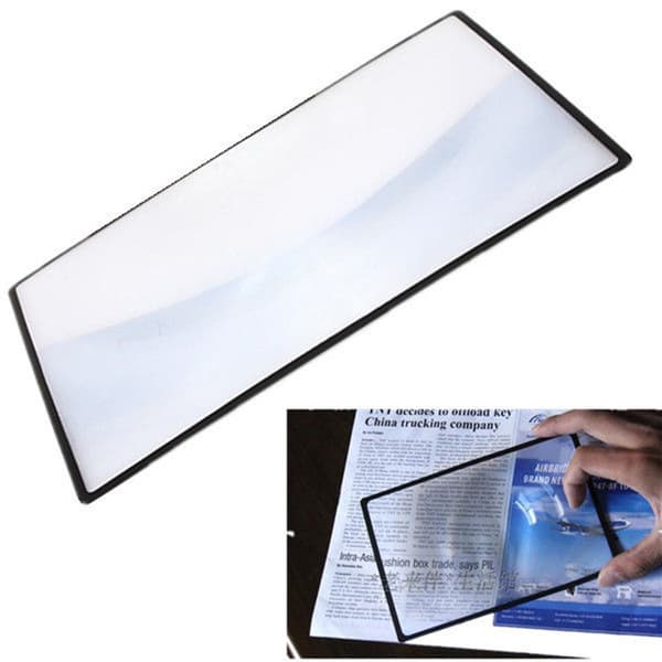 FÖRSTORINGSSKÄRM A5, 3 X FÖRSTORINGGLAS