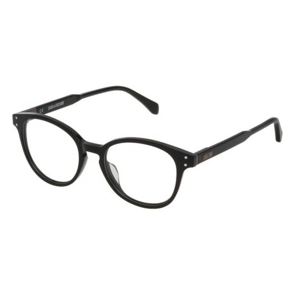 Glasögonbågar Zadig & Voltaire VZV182490700 Svart (ø 49 mm)