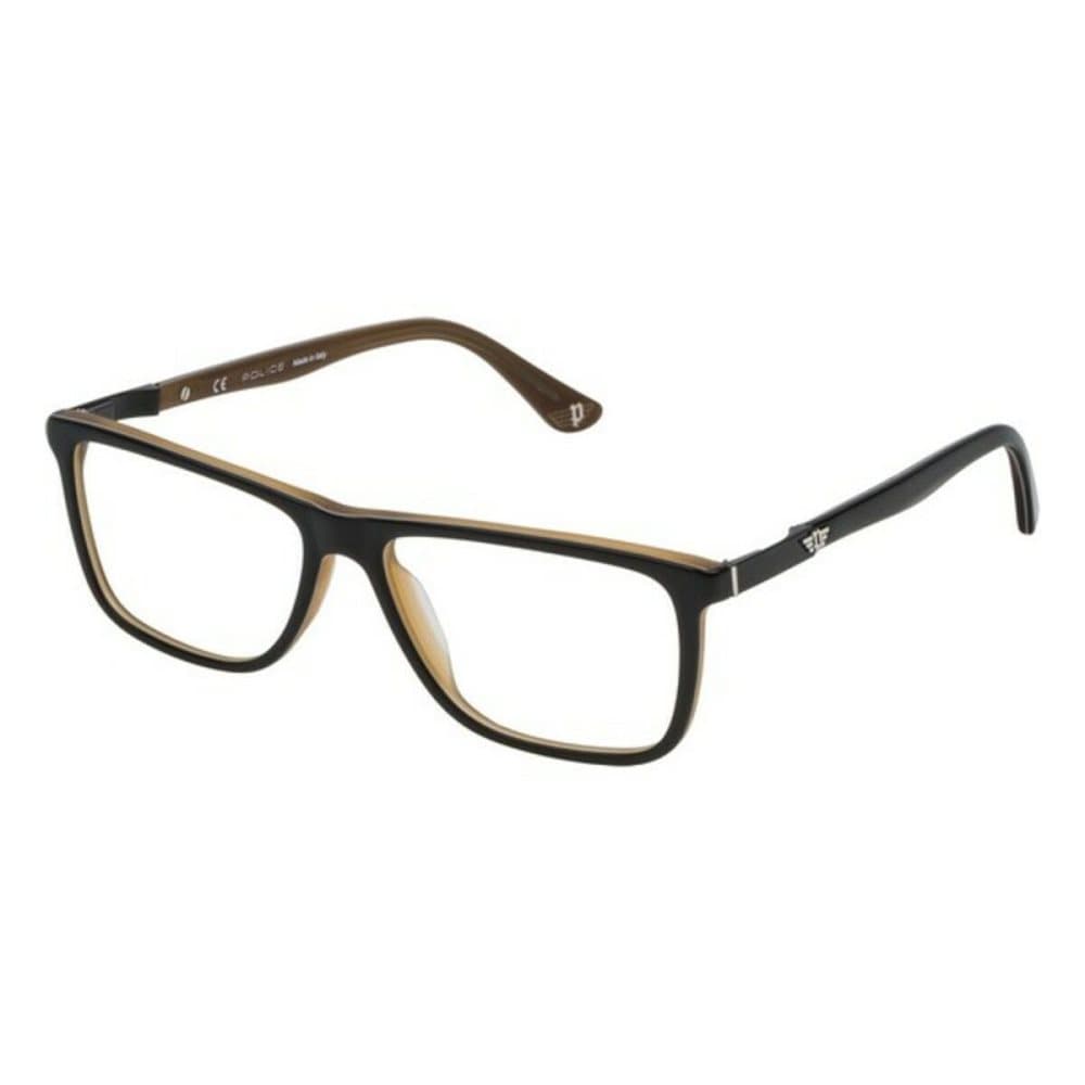 Glasögonbågar Police VPL466540GBE Svart (ø 54 mm)