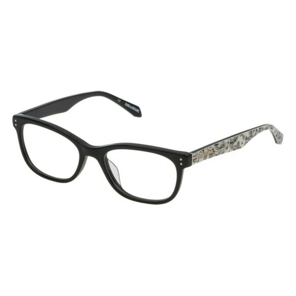 Glasögonbågar Zadig & Voltaire VZV16452700K Svart (ø 52 mm)