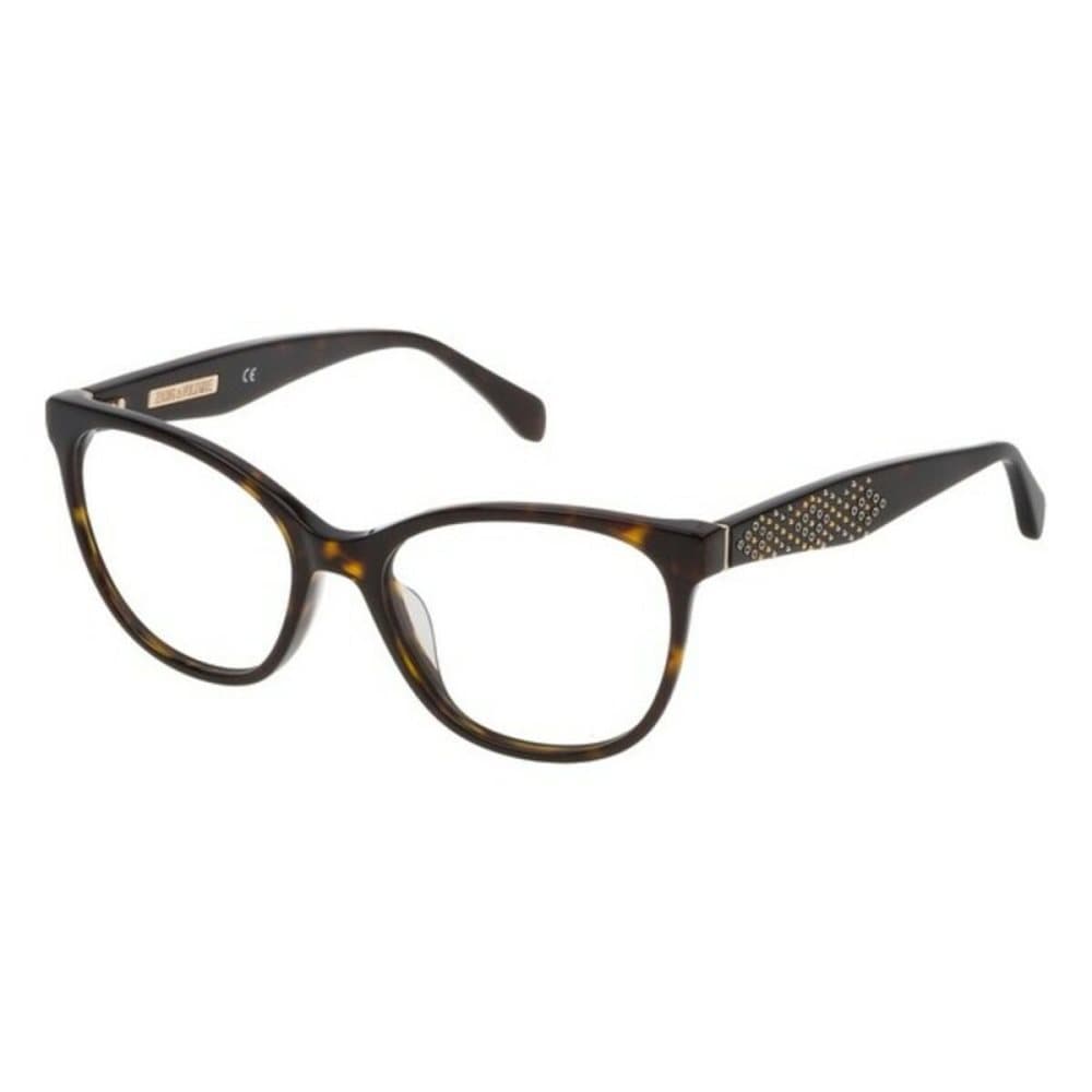 Glasögonbågar Zadig & Voltaire VZV178530722 Dark Havana (ø 53 mm)