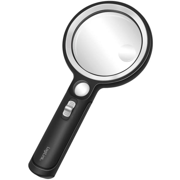 Suurennuslasi Ø9cm LED-valolla