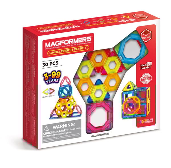 MAGFORMERS Magnet constructor set Challenger, 30 pcs