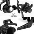 Miniatyrbild 4 av 4: Double Eye Magnifier - DIVERSE - MAVURA - 20x förstoring - LED-ljus - Solid plast