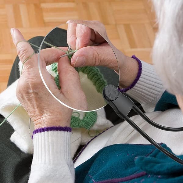Forstørrelsesglass med Nakkeholder – 5x Forstørrelse for Håndfri Bruk