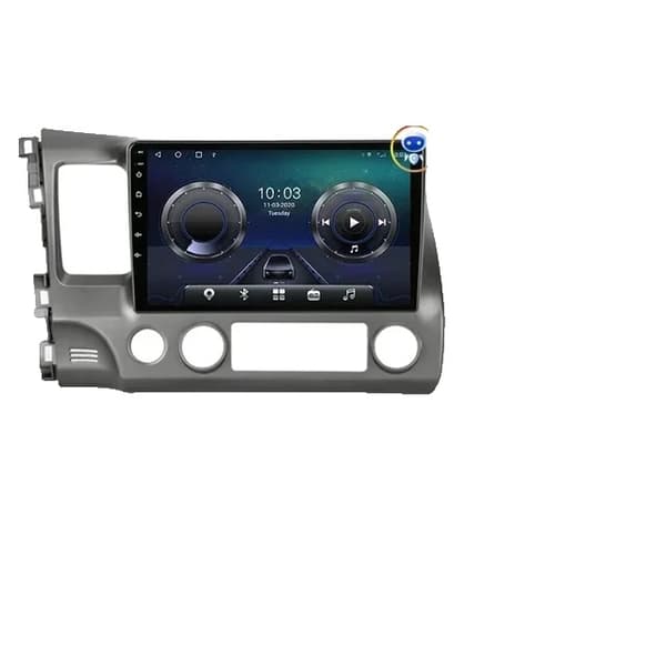 Bilradio, multimediaspelare för video, navigering GPS, T3P-present, Dual Core