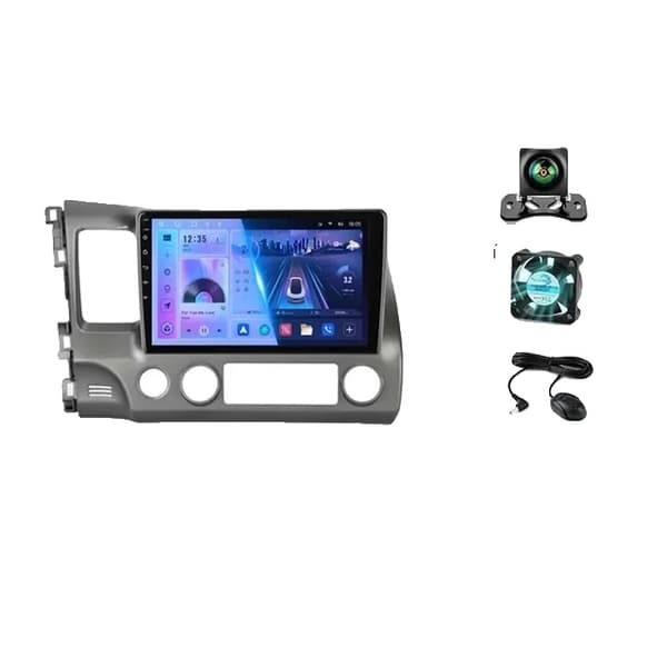 Autosoitin, monimedia videosoitin, navigointi GPS, T3P-lahja, kaksisydäminen