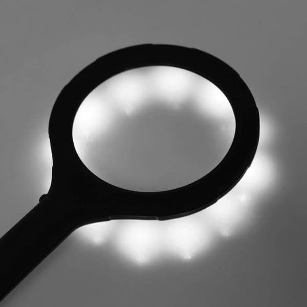 LED-förstoringsglas x3 - 15 lumen - MAXICRAFT