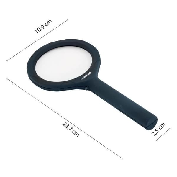 LED-förstoringsglas x3 - 15 lumen - MAXICRAFT