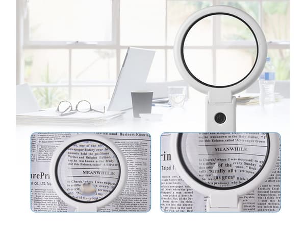 Förstoringsglas LED med Stativ