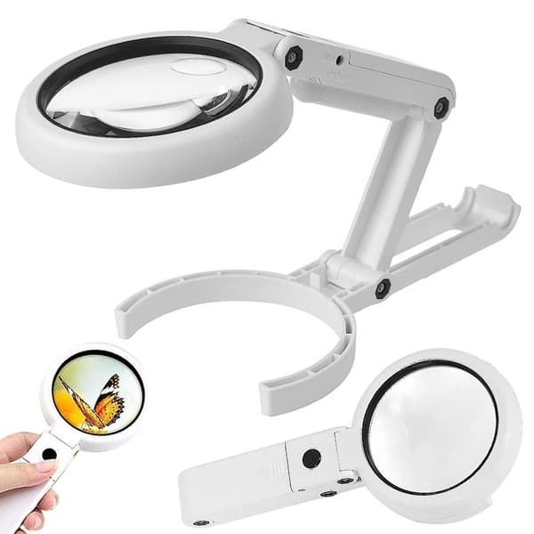 Förstoringsglas LED med Stativ
