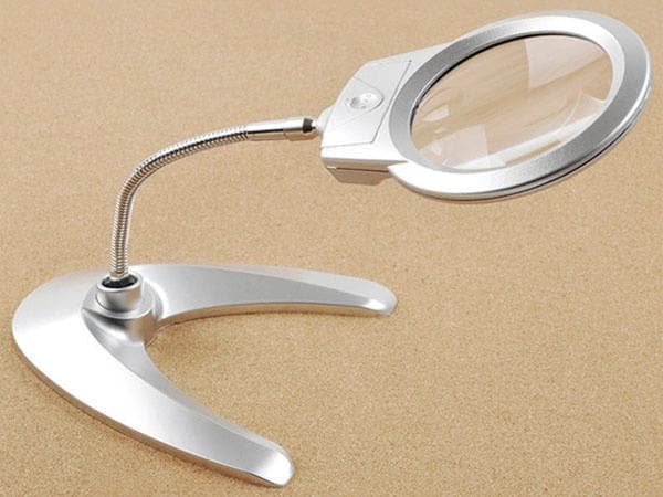 Förstoringsglas LED med Stativ