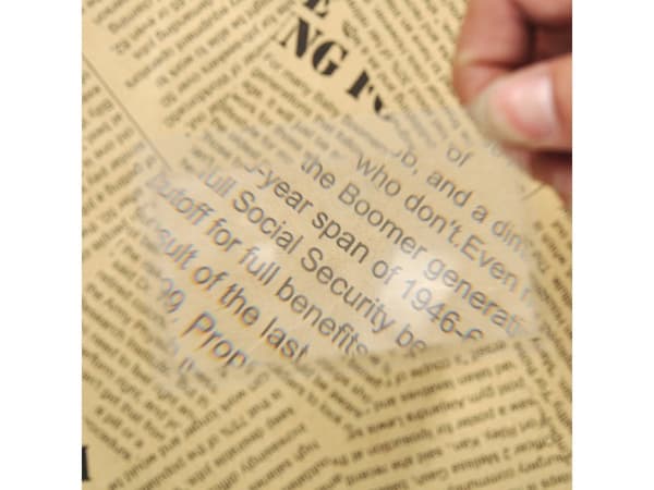 Förstoringsglas - 85x55mm - Förstoring 1x-5x