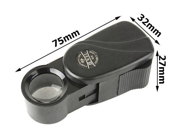 Mini Förstoringsglas med 10x Förstoring
