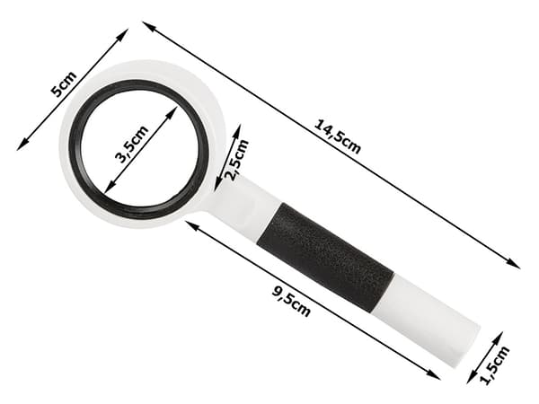 Förstoringsglas 35mm - Förstoring x16