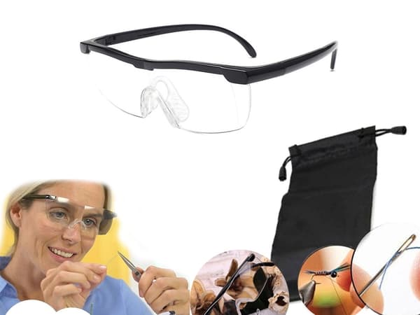 Förstoringsglasögon stor vision 160% zoom