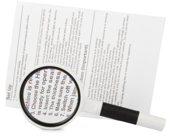 Förstoringsglas 65mm - Förstoring x6