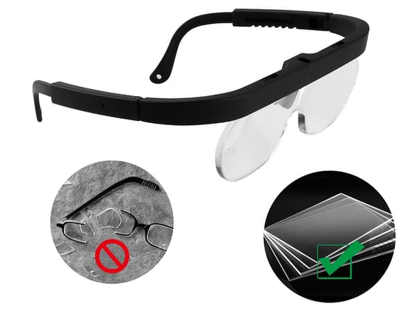 Förstoringsglasögon 1,5x 2,5x 3,5x - Förstoring