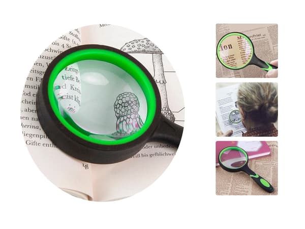 Förstoringsglas 10 cm - Förstoring x3