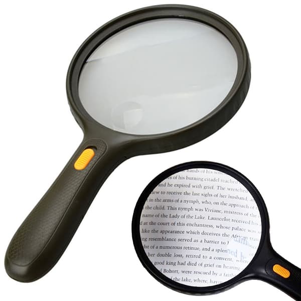 Förstoringsglasögon LED - Förstoring 2x & 5x