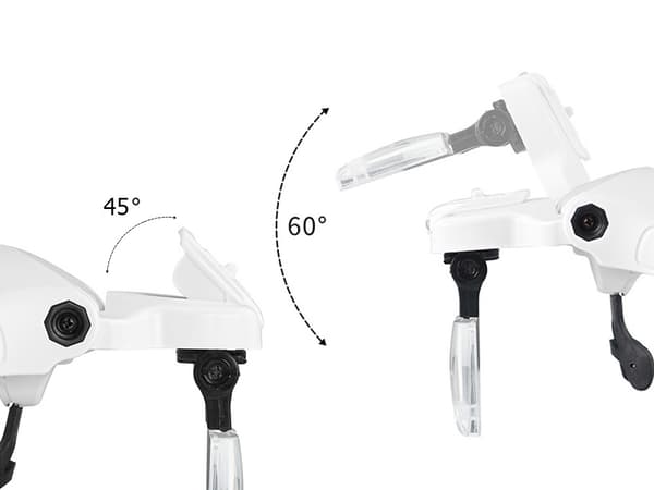 Förstoringsglasögon med LED - 3,5x