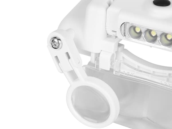 Strålkastare huvudskydd luxe 3 led 11,5x