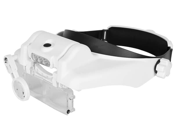 Strålkastare huvudskydd luxe 3 led 11,5x