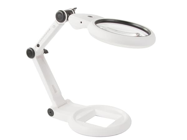 Förstoringsglas - 12x Förstoring & LED-lampa
