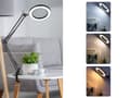 Miniatyrbillede 8 af 10: Skrivbordslampa / Förstoringsglas med Klämma - LED Bordslampa