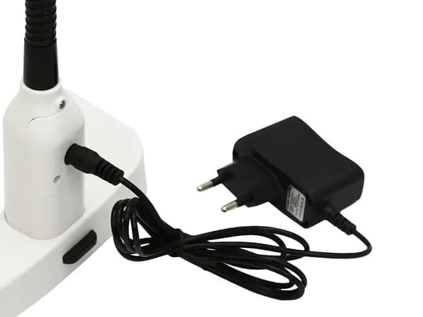Skrivbordslampa / Förstoringsglas med Klämma - LED Bordslampa