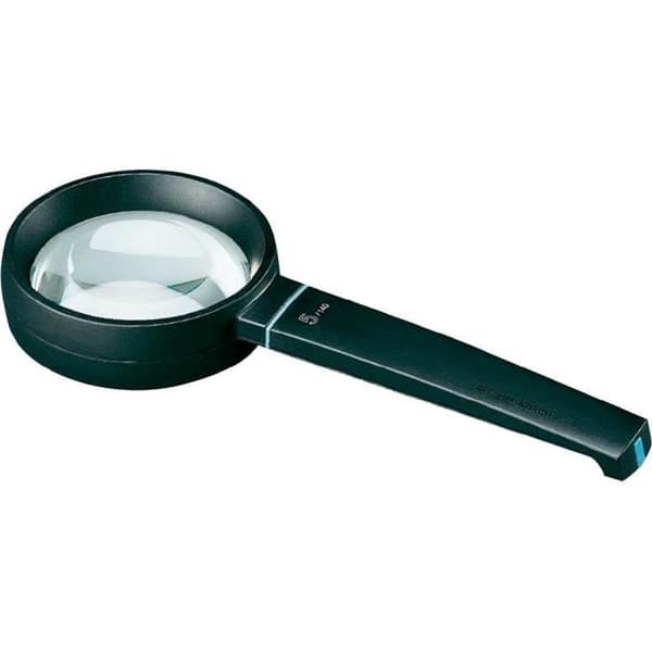 Asfärisk lupp D 60 mm 5,0 x Eschenbach 265560 Svart, Transparent