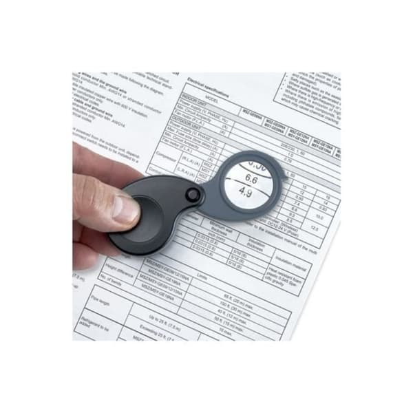 Carson 3 i 1 fickförstoringsglas - TV-15 5-15x TriView Industrial Magnifier - 15x förstoring
