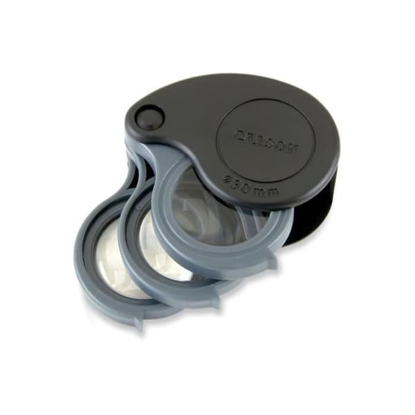 Carson 3 i 1 fickförstoringsglas - TV-15 5-15x TriView Industrial Magnifier - 15x förstoring
