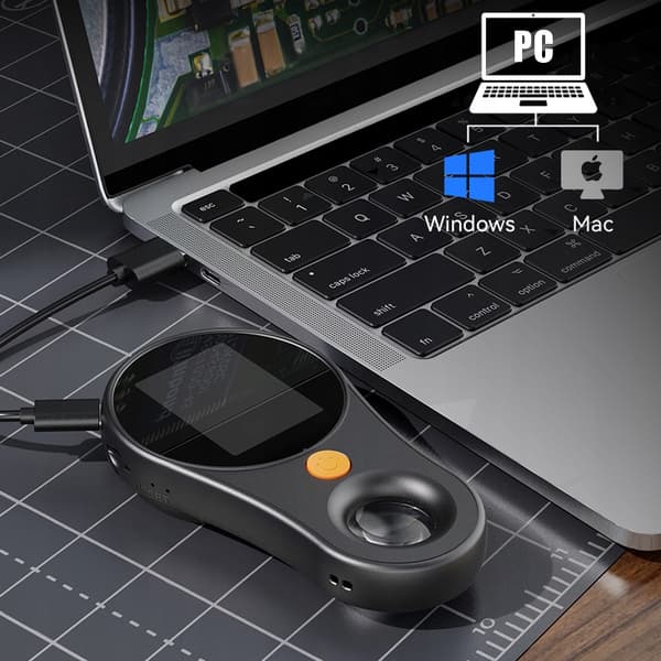 DIGITAALINEN SUURENNUSLASI ELEKTRONINEN SUURENNUSLASI LED-VALAISTUS HD IPS NÄYTTÖ 500x PC