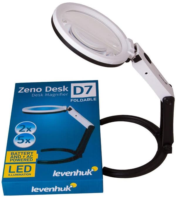 Loupe Levenhuk Bureau Zeno D7
