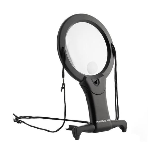 Förstoringsglas med LED - Handsfree - Arbetsbelysning - ny - Vit - GENERISK