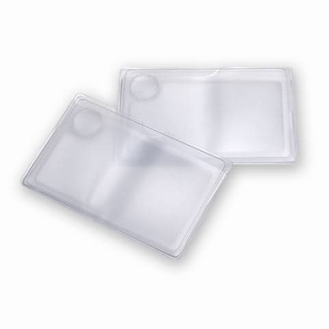 Carson Pocket Magnifier WM-01 2.5x Credit Card Size Magnifier with 6x Spot Lens
