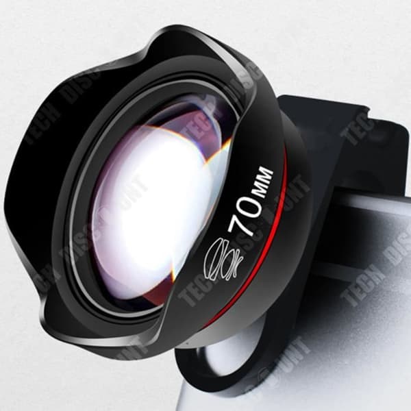 TD® Kamera Mobiltelefonlins Ultra HD-objektiv 70MM Universal Telefoto Mobiltelefonlins