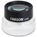 Miniatyrbild 1 av 2: Carson LL-55 monteringsförstoringsglas 4,5x - 75mm glas/akrylsvart/transparent