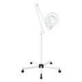 Miniatyrbillede 2 af 2: Forstørrelsesglaslampe, 5-8X Forstørrelse, Klar LED-belysning,8X, HVID