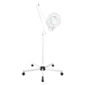 Miniatyrbillede 1 af 2: Forstørrelsesglaslampe, 5-8X Forstørrelse, Klar LED-belysning,8X, HVID