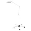 Miniatyrbillede 1 af 2: Gulvforstørrelseslampe, 5X forstørrelse, 24W LED-lys,HVID