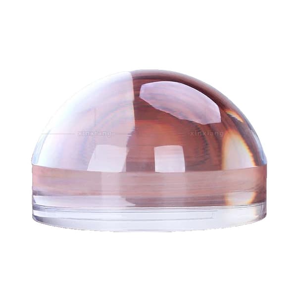 Optinen akryylidome suurennuslasi, 100 mm halkaisija, 4X suurennus, pöytäpaino,100mm