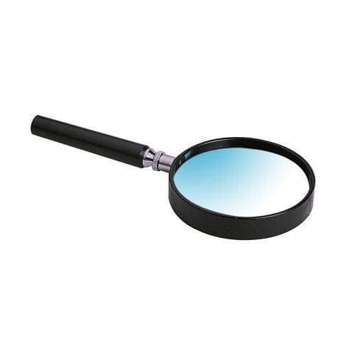 Runda handtagsförstorare Metrica 49498 - Diameter 75mm - 2,5x - 5x