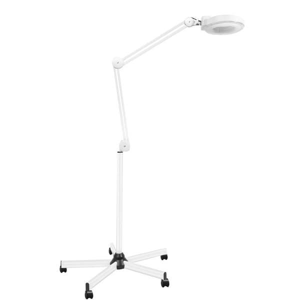 Infrarød lys terapi lampe, justerbare 360° fleksible arme, 5X forstørrelsesglas