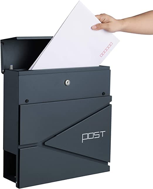Postkasse - Wall Lethbox - avisafdeling - moderne