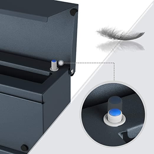 Postkasse - Wall Lethbox - avisafdeling - moderne